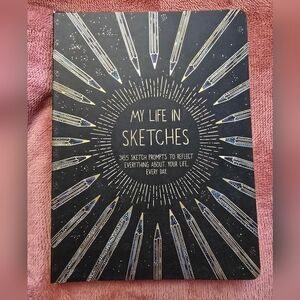 "My Life in Sketches" Drawing Journal-Used